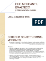 Derecho Mercantil Guatemalteco