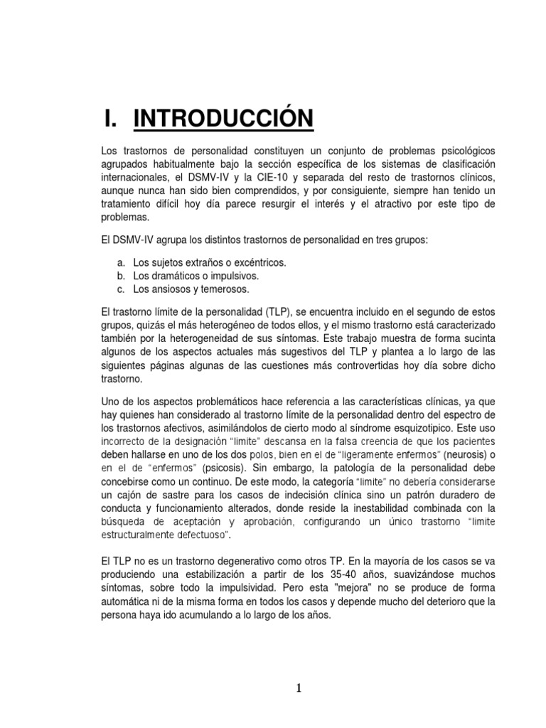 TLP Jordy Terminad | PDF | Trastorno límite de la personalidad ...