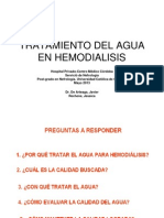 Tramiento Del Agua en Hemodialisis 23-05-2013