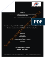 Comparitive Analysis of BSNL (Product & Services) With Its Competitors