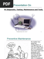 PC Diagnostic, Testing, Maintenance and Tools - Prashant Serai