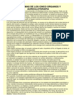 Problemas de Los Cinco Organos y Auriculoterapia