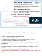 CERTIFICADO - SUPERVISAO DE TRABALHO EM ALTURA-certificado Com N°de Registro