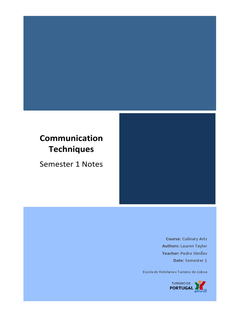 Communication Techniques | PDF | Communication | Cognition