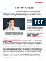 Consejos Aprender Persuadir Texto 2 Paginas