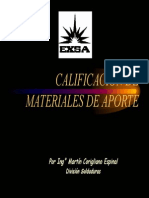 Calificacion de Materiales