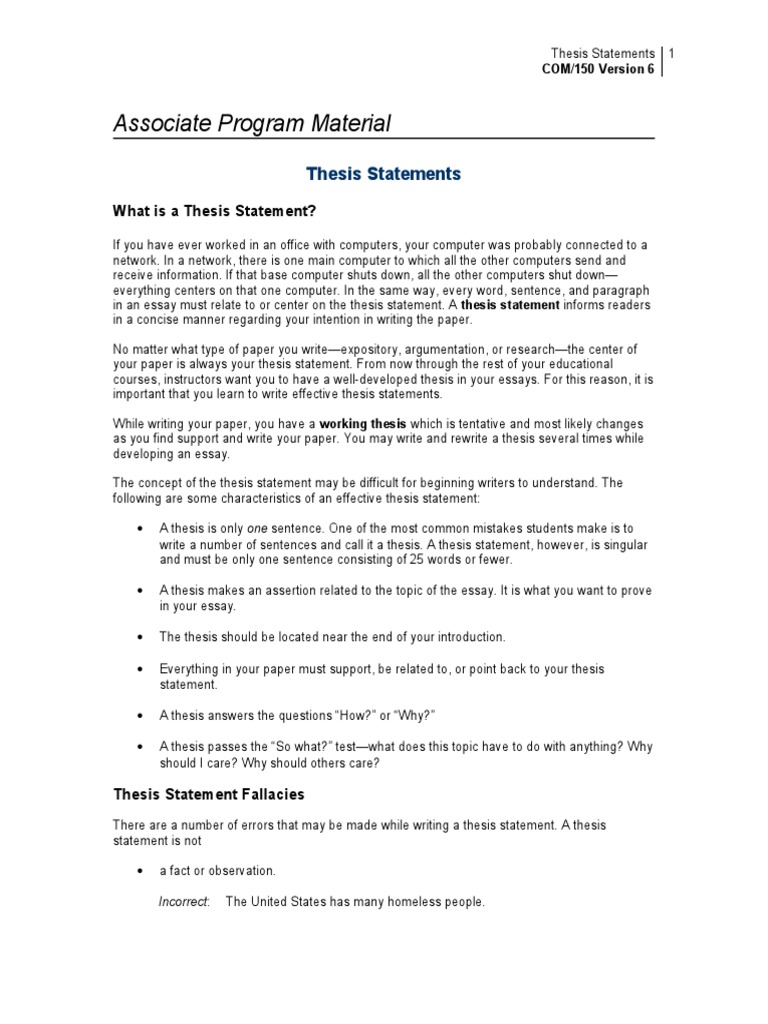 Thesis beginnings image