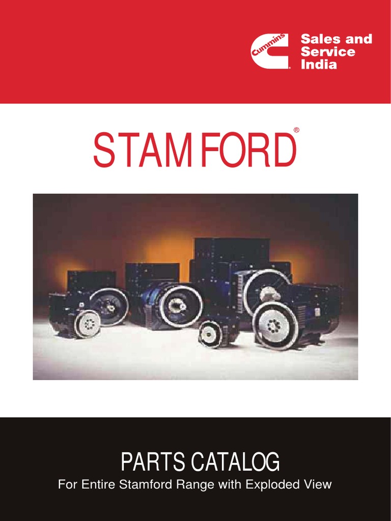 Ax1006675Stamford Alternator Parts Catalog PDF Rectifier Diode