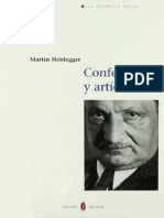 Martin Heidegger Conferencias y Articulos