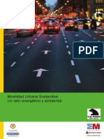 Movilidad Urbana Sostenible: Un Reto Energético y Ambiental