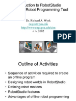 Introduction To Robotstudio An Offline Robot Programming Tool