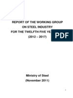 Steel Industry Five Year Plan