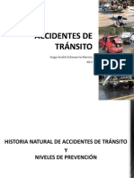 Accidentes de Tránsito (Hugo André Echevarría Merino)
