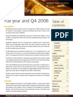 Demand Trends: Full Year and Q4 2006