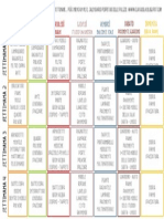 Organizzare Le Pulizie - Calendario Perpetuo