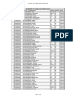 S No. Roll No Application No Candidate Name Category Disability Domain