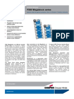 F300 Megablock Series: Passive Hubs For General Purpose, Zone 2 & Division 2 Fieldbus Networks