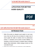 1-Bit Amplification For Better Audio Quality