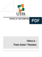 ASST MGMT-Ref Doc 3-Oracle Fixed Asset Training Manual