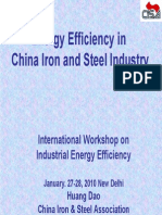 Energy Efficiency in CHN Steel Huang Dao