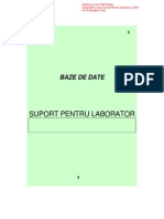 BD_VFP - Indrumar de Laborator