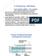 Geometric Tolerancing - Definitions