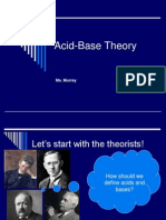 Acid Base Theory