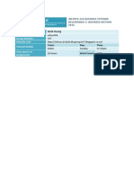 Infosys110 Deliverable 2 by Weili Huang