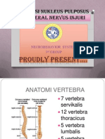 Herniasi Nukleus Pulposus Periperal Nervus Injuri: Neurobehavior System 3 Group