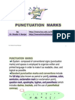 Punctuation Marks, By Dr. Shadia Yousef Banjar