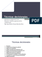 Técnicas Decisionales