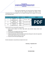 Pengumuman Hasil Tes Akademik Panggilan Tes Fisik Rekrutmen Sma SMK Tahap 2 TH 20131