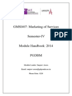 Gmsi407 Module HandbookAroraServices