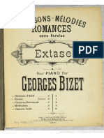Bizet Georges Romances Sans Paroles WD 46 No.2