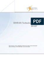 IEWB-RS Technology Labs Eigrp: Brian Dennis, CCIE # 2210 (R&S / ISP Dial / Security / Service Provider)