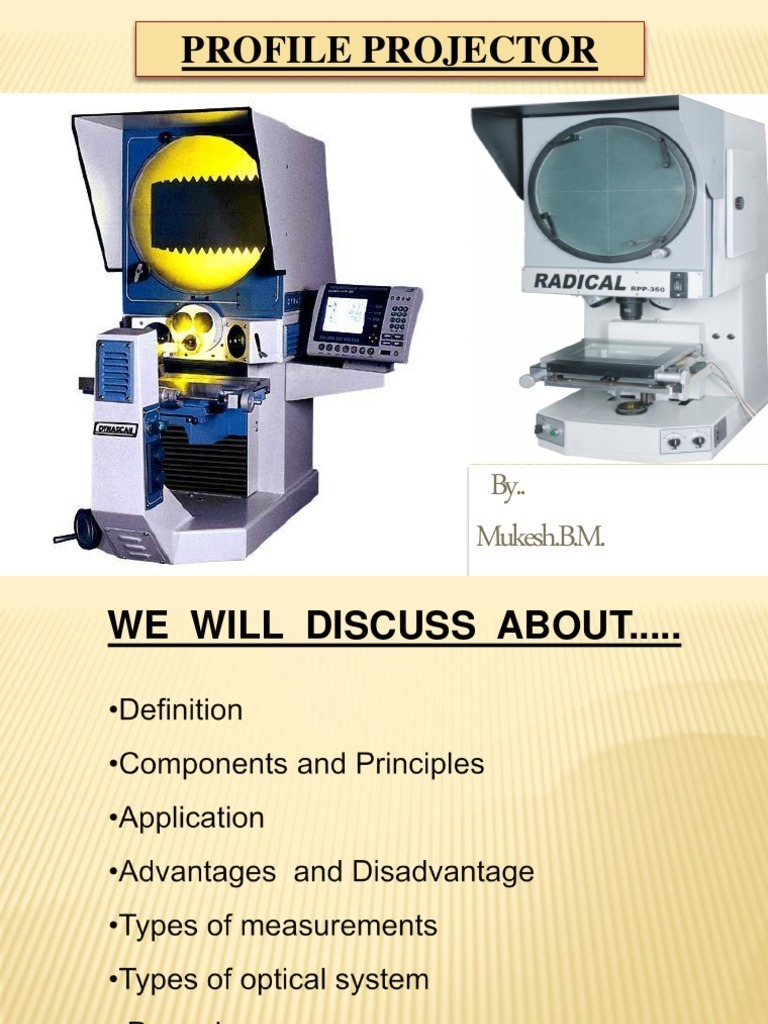 Profile Projector Optics Natural Philosophy