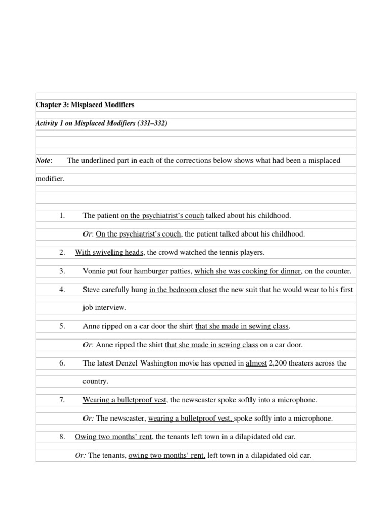 Tutorial 11 Answers To Textbook Exercises | PDF | Leisure