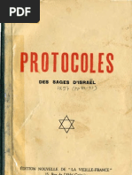 Protocoles Des Sages d'Israel