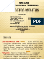 Compounding and Dispensing - PPT DIABETES Melitus. Kelompok 9 (April)