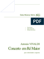 Antonio Vivaldi Concerto em Ré Maior