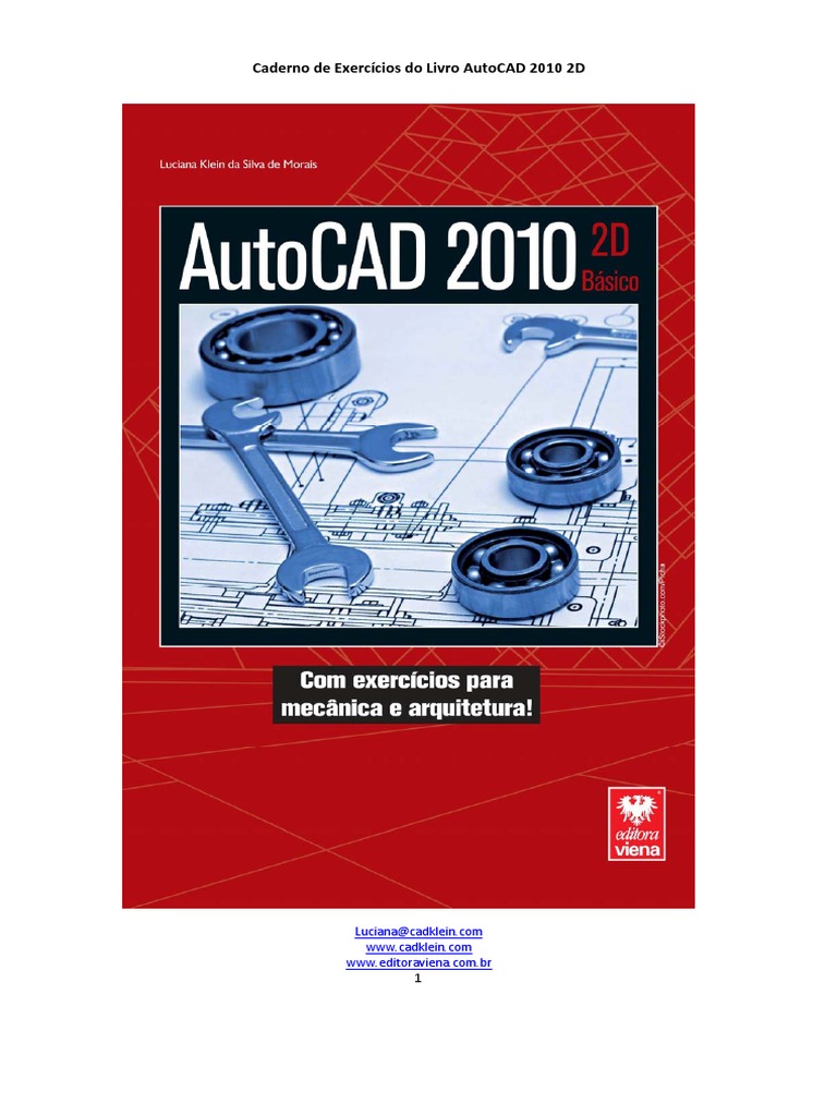 Caderno de Exercícios AutoCAD 2010 2D | PDF | Auto Cad | Programas