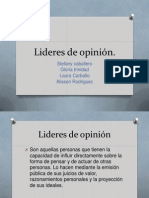 Lideres de Opinion