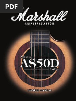 Marshall as50d acoustic guitar amp review