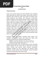 Download MP 1 Konsep Dasar Evaluasi Diklat Bahan Ajar by sangchndra SN226026473 doc pdf
