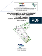 Proyecto Ejecutivo PTAR