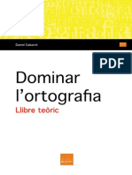 Dominar L-Ortografia_Llibre Teòric