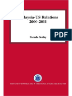 Pamela Sodhy, Malaysia-US Relations 2000-2011, Kuala Lumpur