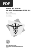 Download Modul Pelatihan Uji Hipotesis SPSS by Clara Agustin Stephani SN226032925 doc pdf