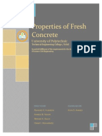Properties of Fresh Concrete Kurdistan