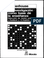 2) L Stenhouse La Investigacion Como Base de La Enseñanza TERCERA PARTE